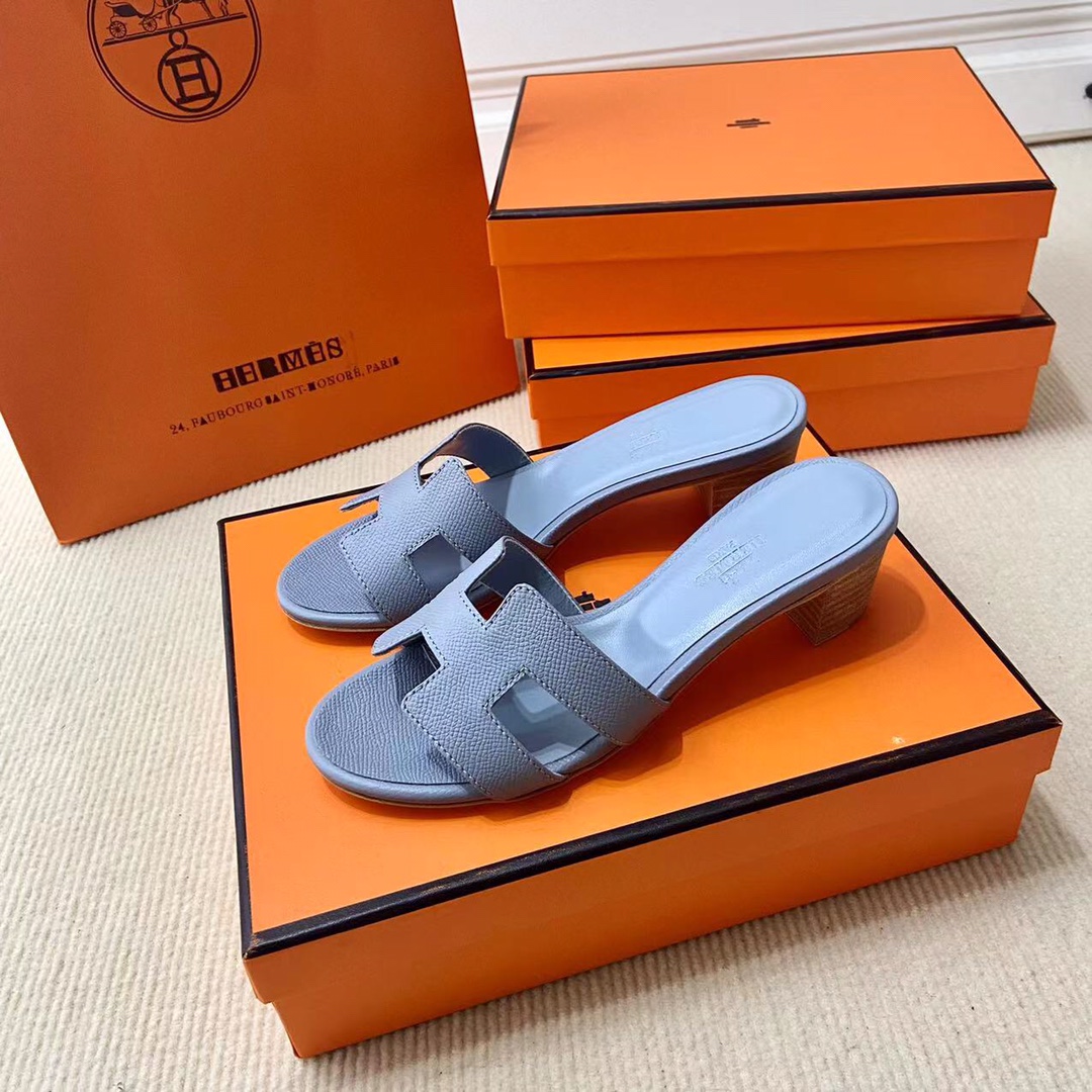 에르메스 올수공 오아시스 슬리퍼 샌들 앱송 40